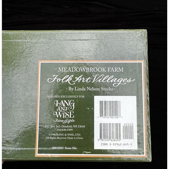 Lang and Wise Meadowbrook Farm 20010503 Stone Silo First Edition 1996 - Picture 11 of 11